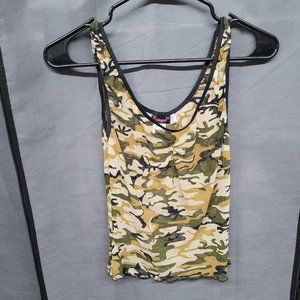 Sheer Camo Tank Top